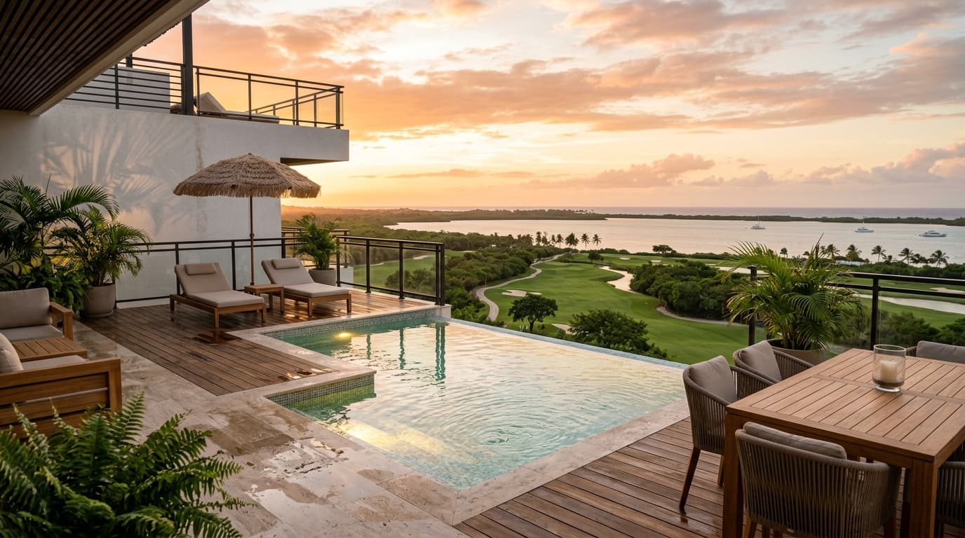 Penthouse con rooftop — Vista Cana, Punta Cana